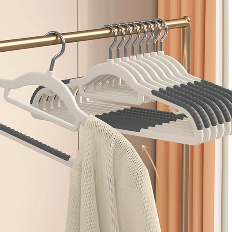 

Non Marking Clothes Hanger Anti Slip Clothes Rack Anti Shoulder Corner Household Dormitory Dry And Wet Dual-Use Clothes Support