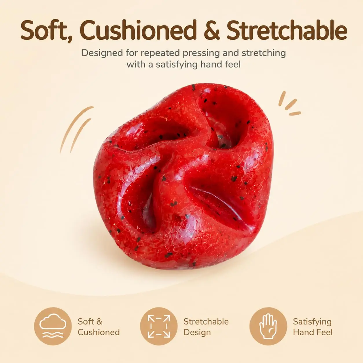 Handmade Watermelon Slushy Squishy Toy Soft Slow Rebound Stress Relief Squeeze Toy Realistic Fruit Simulation Model Adult Gift