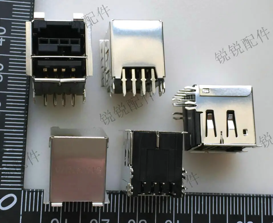 For imported  PLUG interface female USB + POWER power plug, socket 8P power test seat