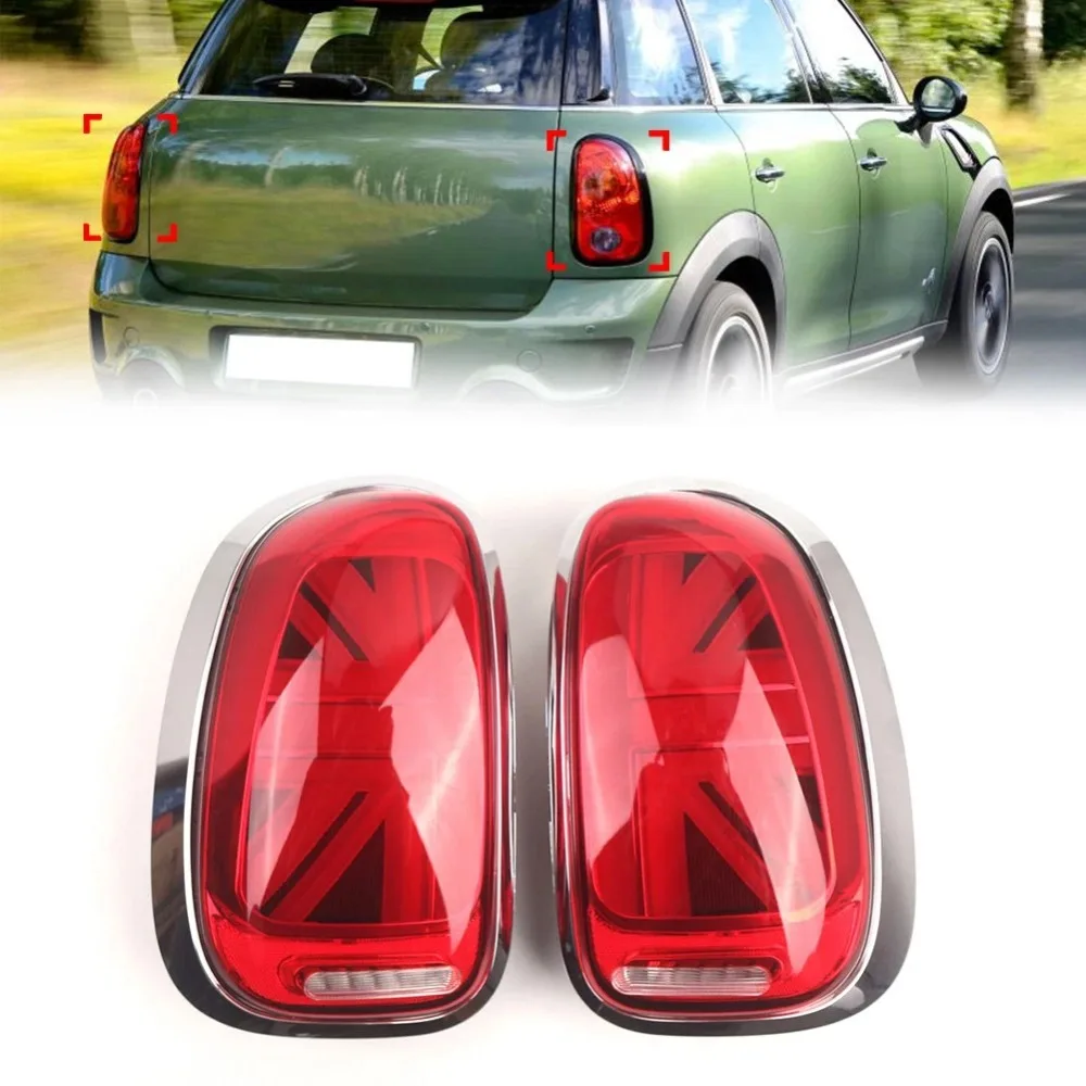 For MINI Countryman R60 2010-2016 1 Pair Red Car Rear LED Tail Light Brake Lamp Assembly Taillights 63219808149 63219803879