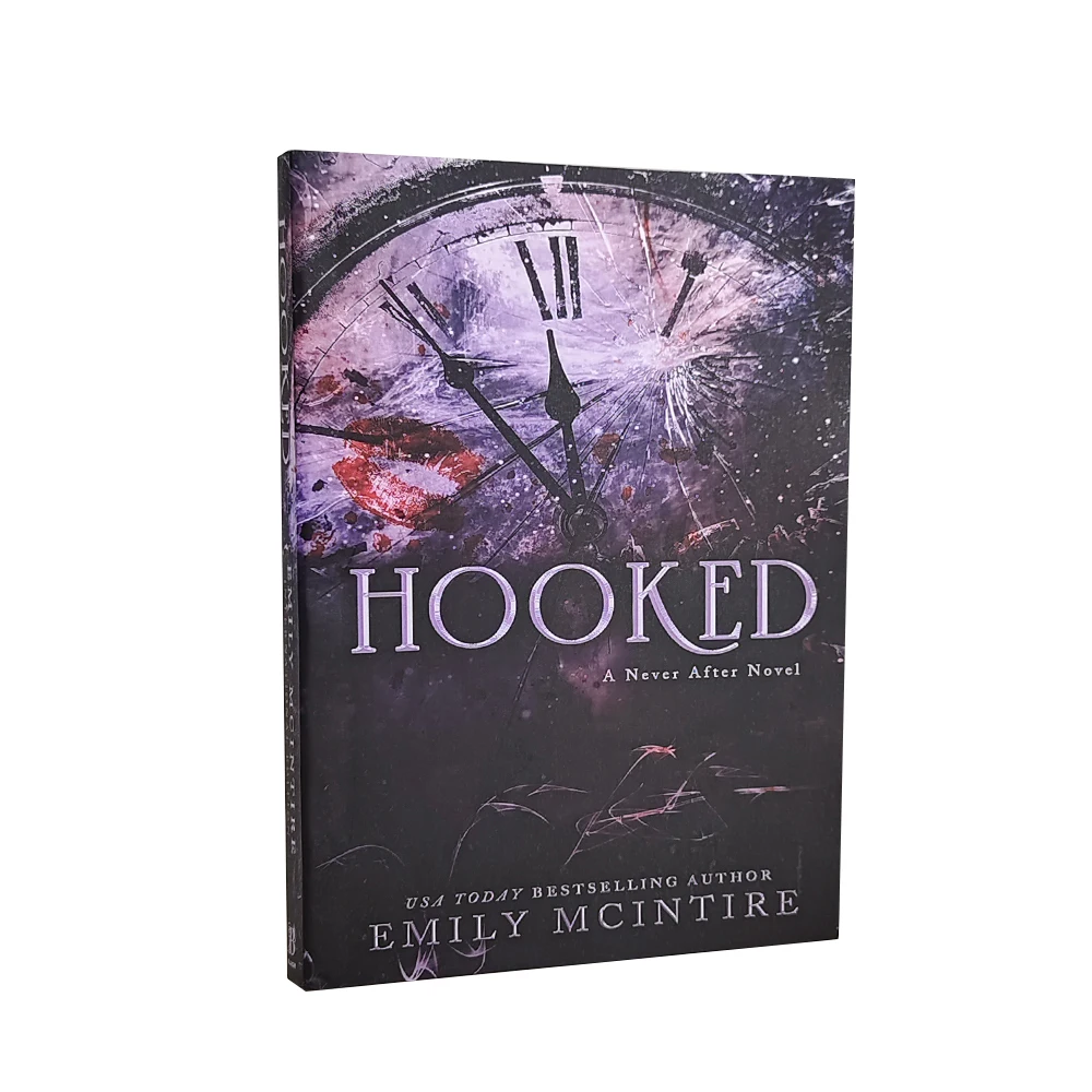 Hooked by Emily McIntire - Never After Series #1, Dark Romance & Peter Pan Retelling Paperback Book view 2