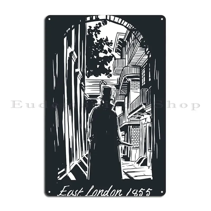Jack The Ripper Metal Sign Poster Bar Decoration Vintage Vintage Custom Tin Sign Poster