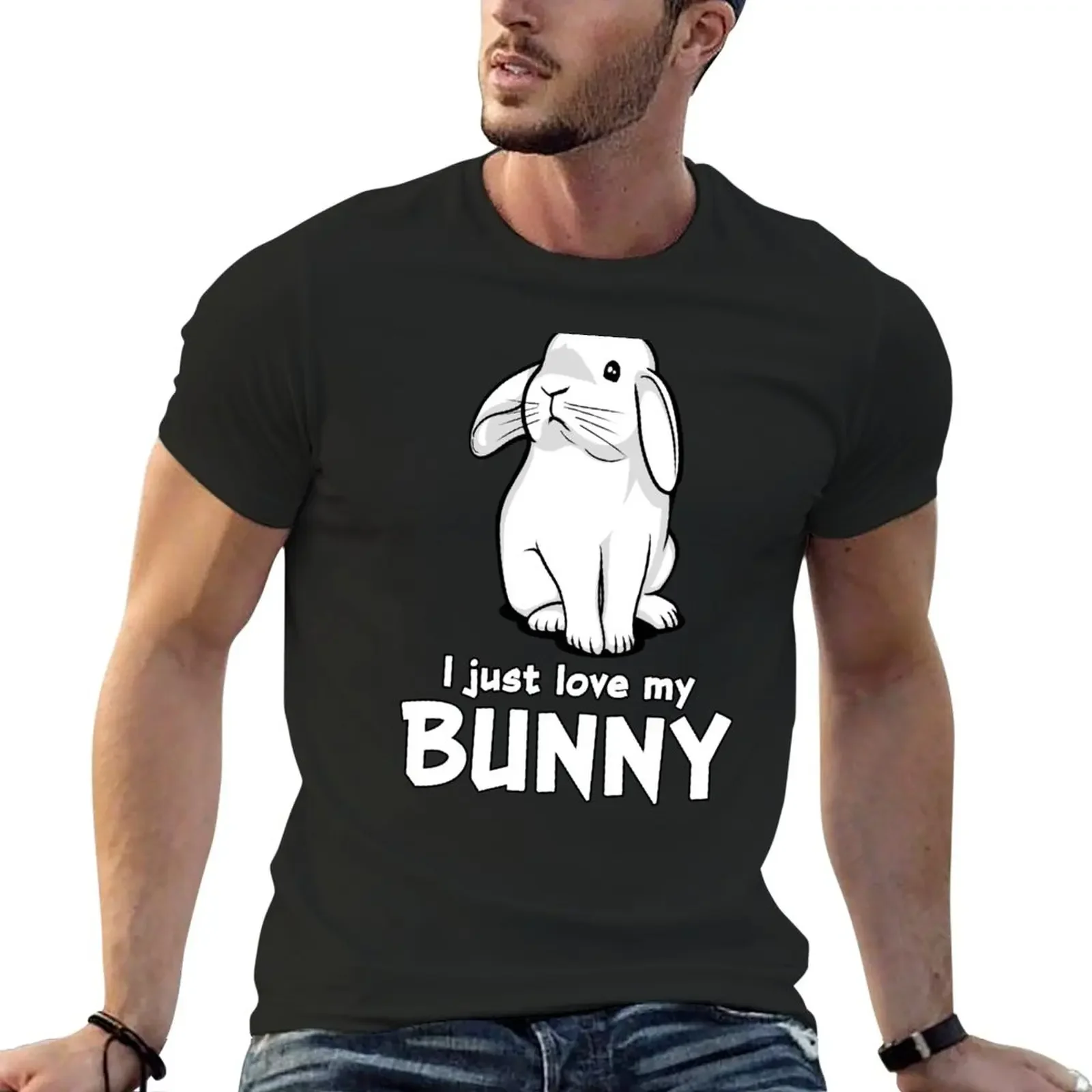 

I Just Love My Bunny T-Shirt hippie clothes shirts graphic tees oversized t shirt men