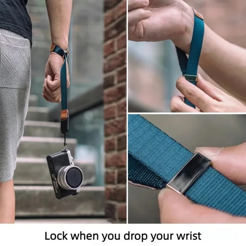 Camera Neck Wrist Strap Quick Release Adjustable Sling for Sony A7S A6700 A6300 IV A1 ZV-E10 Fuji Canon Nikon DSLR accessories