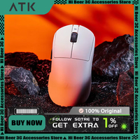 ATK Dragonfly A9 Ultra Mouse Paw3950 Double Modes Wireless Mouse 8000Hz Lightweight Gaming Mice PC Accessories For FPS Gamer