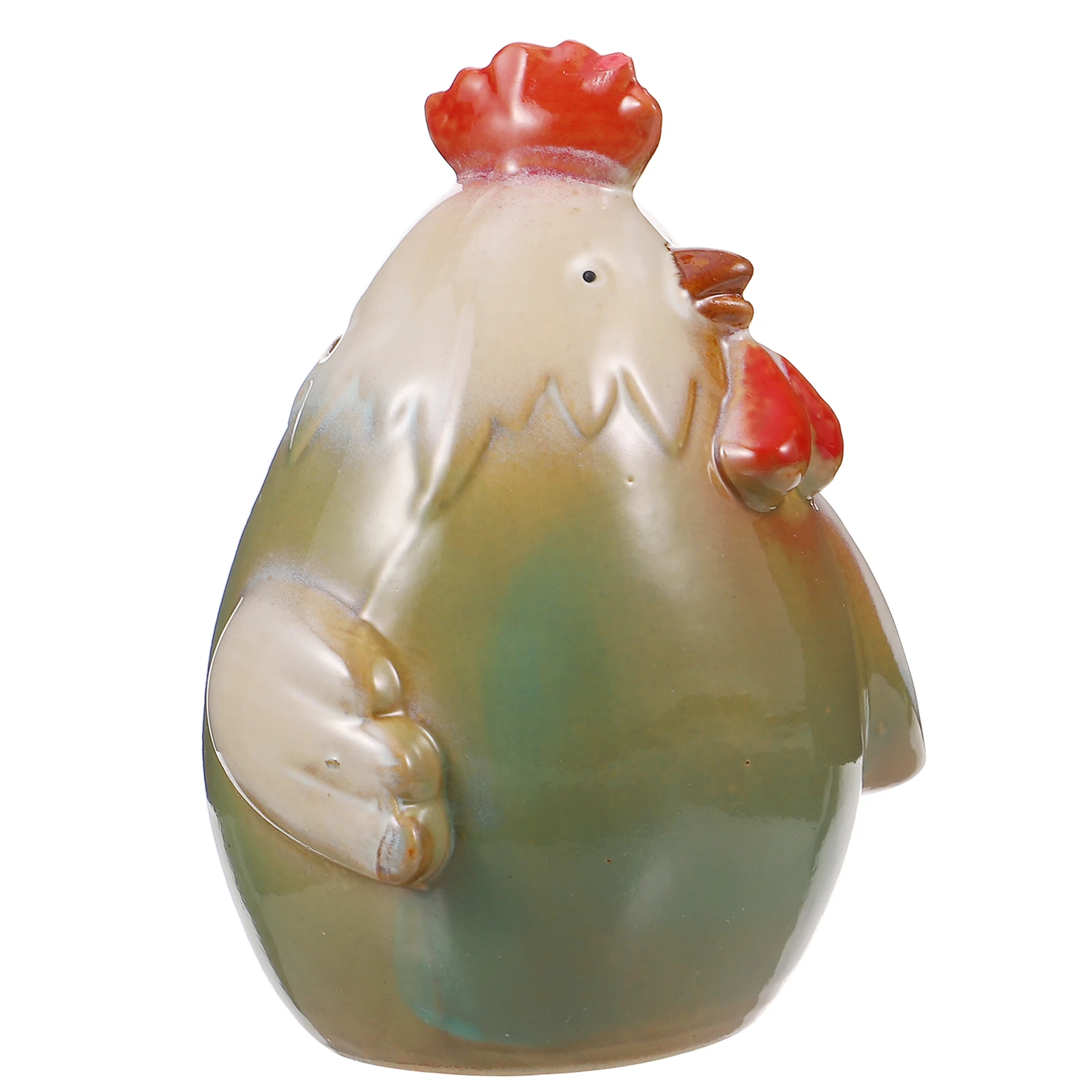 

Chicken Piggy Bank Adults Kiln-changed Glazed Fund Money Jar Boys Banks Ceramics Baby