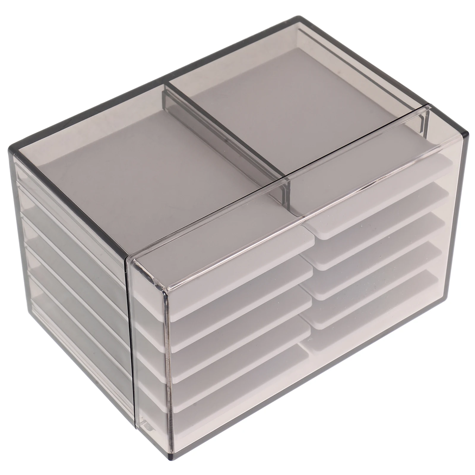 

Acrylic Eyelash Organizer Case Multi Deck False Lash Storage Box Protective Travel Container for Women Daily Use