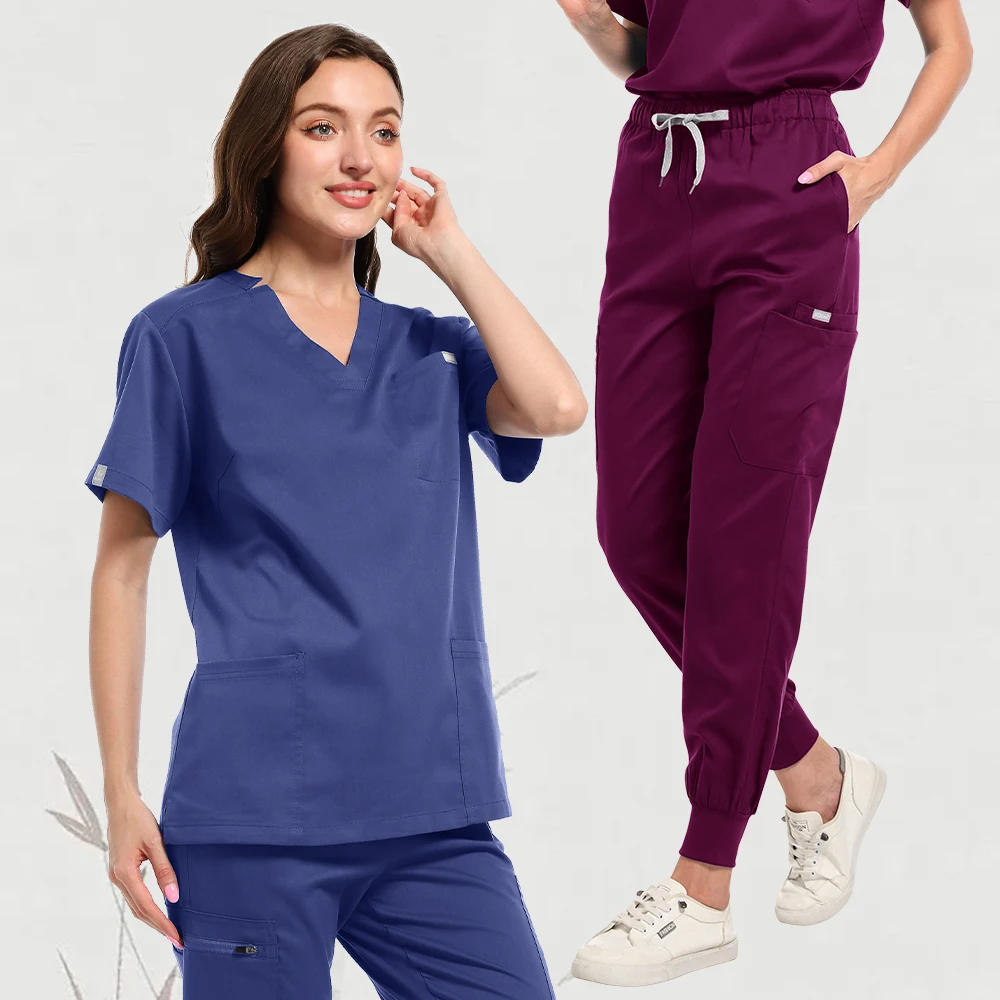 Wholesale Operating Room Medical Uniform Scrubs Hospital Working Scrubs Set Medical Supplies Nurse Dental Surgery Suit Workwear