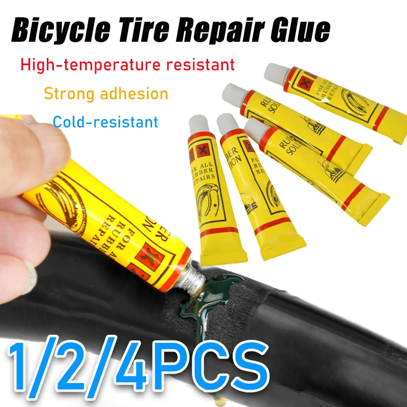 

Bicycle Tire Repair Glue Inner Tube Puncture Repair Adhesive Emergency Portable Tire Adhesive Suitable For Cars And Motorcycles