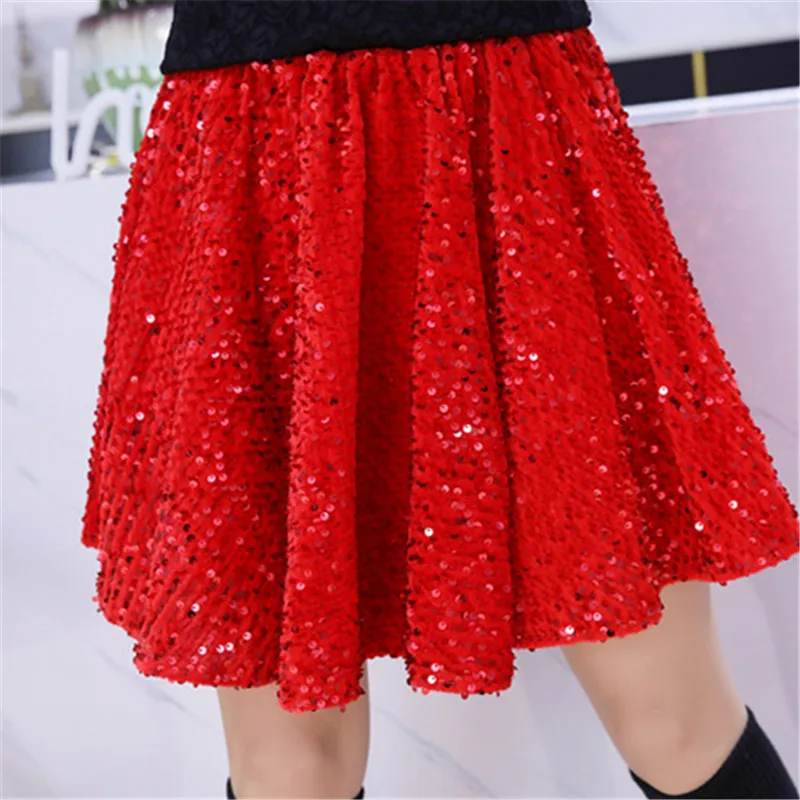 Vetement Femme 2023 Spring Short Skirt Women\'s Elasticity High Waist Loose Sequins Bag Hip Tutu Skirt Fashion Mini Skirts Jupe