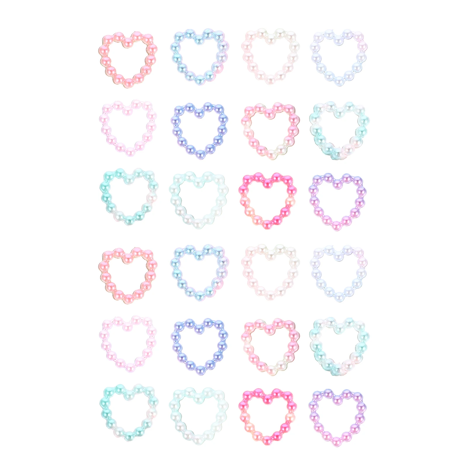 1 حقيبة لؤلؤة مسمار الفن ديكور الإبداعية DIY مانيكير سحر خفيفة الوزن آمنة للأظافر الاصطناعية الطبيعية مسمار الفن لوازم