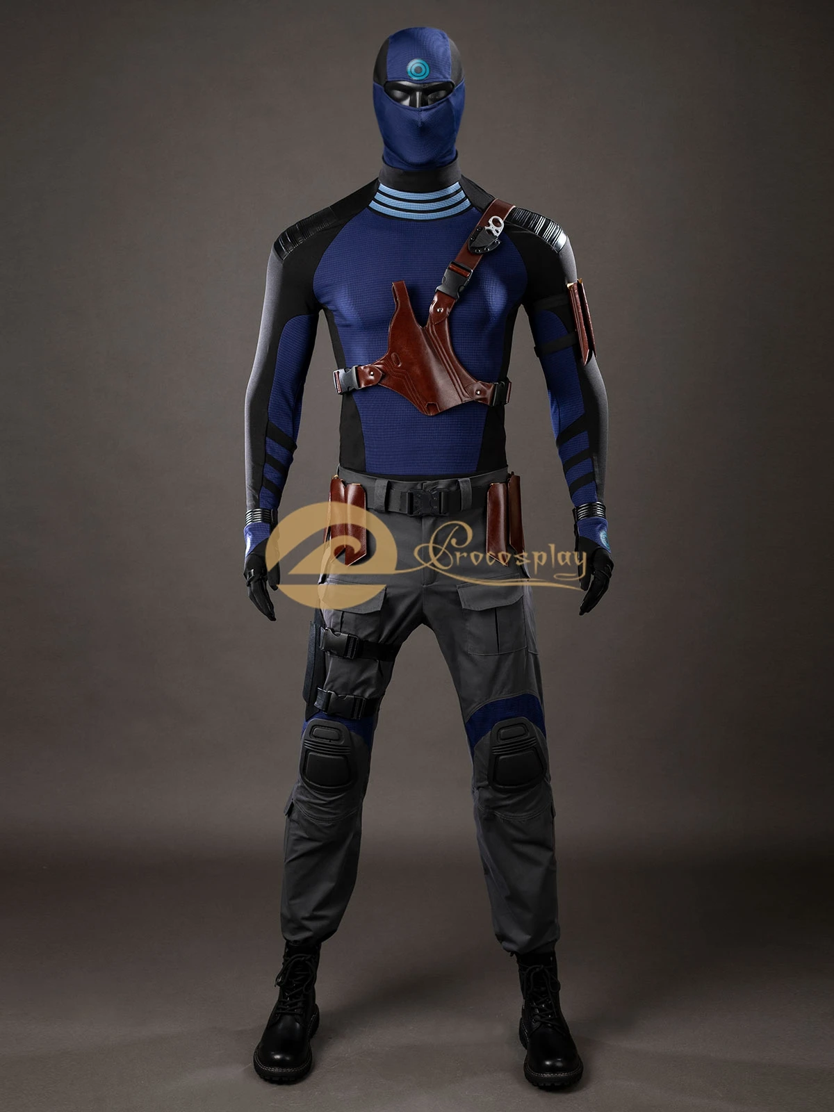 

Bull seyee Cosplay Lester Costume Men Role Play Top Pants Clothes Headgear Halloween Carnival