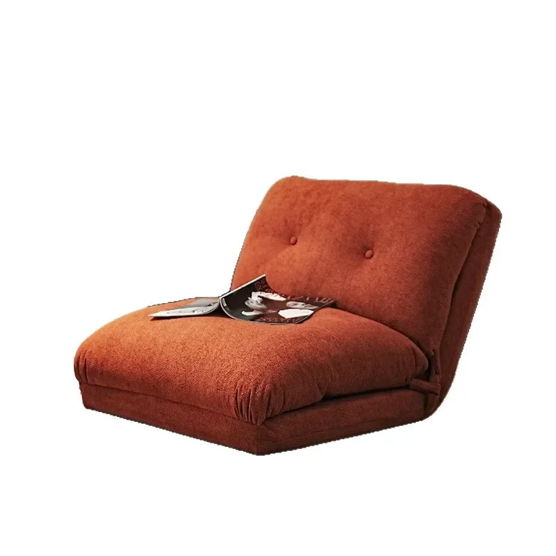 

Lazy folding sofa bay window tatami balcony casual wind folding sofa chair lazy wrought iron frame