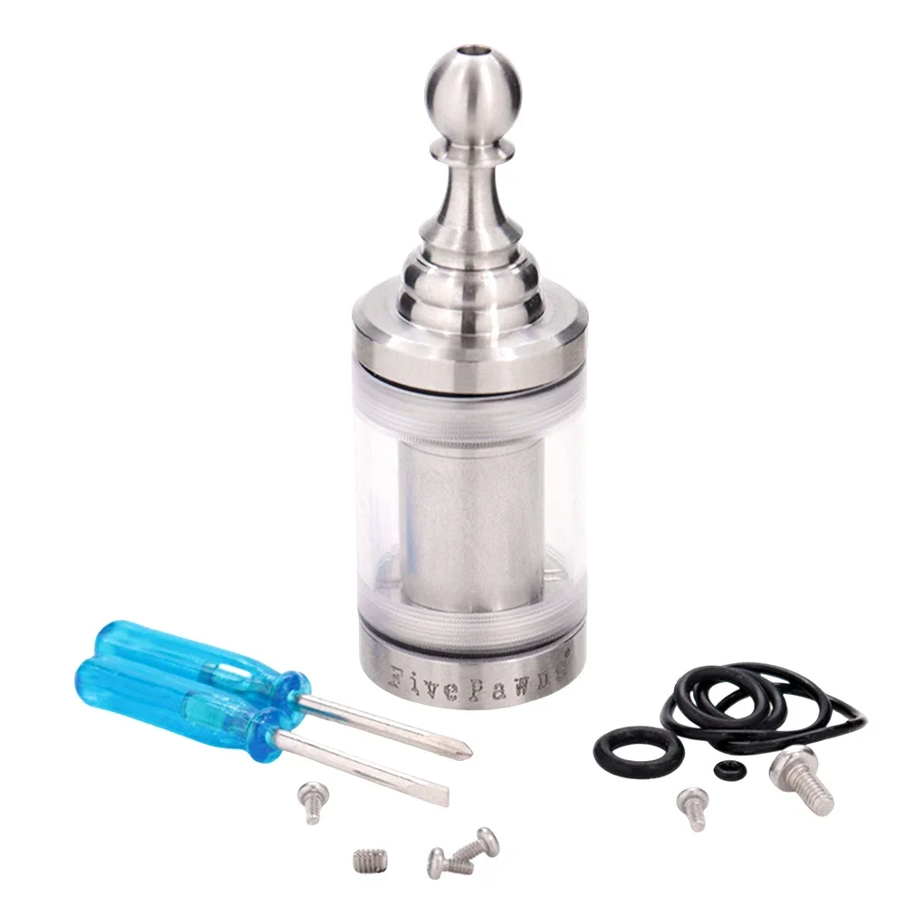 YFTK-Style Kayfun Lite Plus Five Pawns RTA Reflowdable Atomizer, Précieux de 22mm, 2.5ml, 316 SS Rta 510 E Cigs Vape Box, Mods Vapor Rta