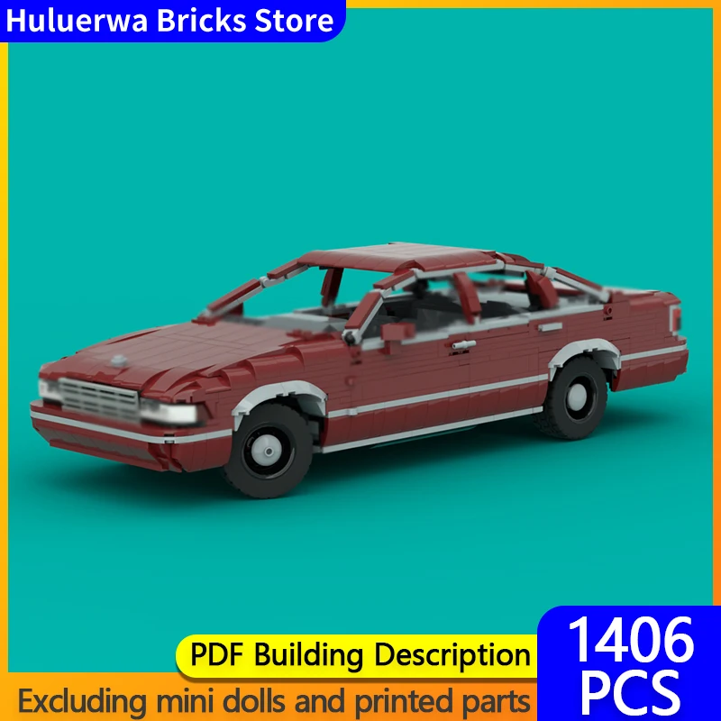 

Speed Hypercar Model MOC Building Bricks Caprice Full-Size Sedan Modular Technology Gifts Holiday Assemble Children Toys Suit