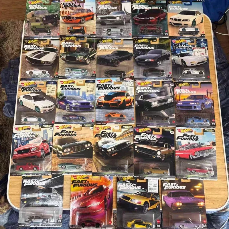 En Stock, Hot Wheels, coche Original, cultura, colección Fast & Furious Serise, decoración de coche de aleación de alta calidad, coche de juguete sorpresa