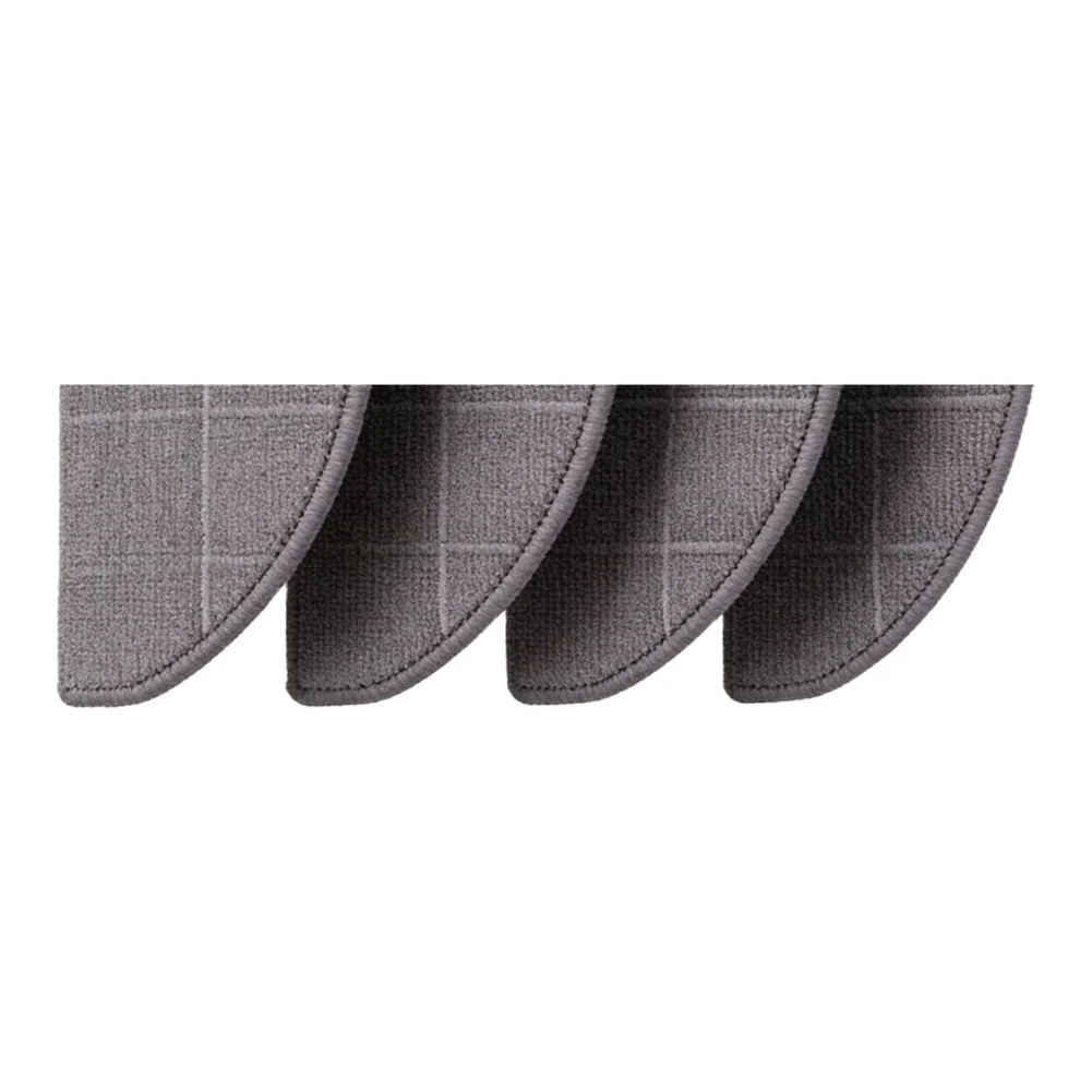 Side Brush Filter and Mop Cloth Set for Tapo RV30 Max Plus RV20 Max Plus Vacuum Cleaner for Thorough Floor and Edge Cleaning
