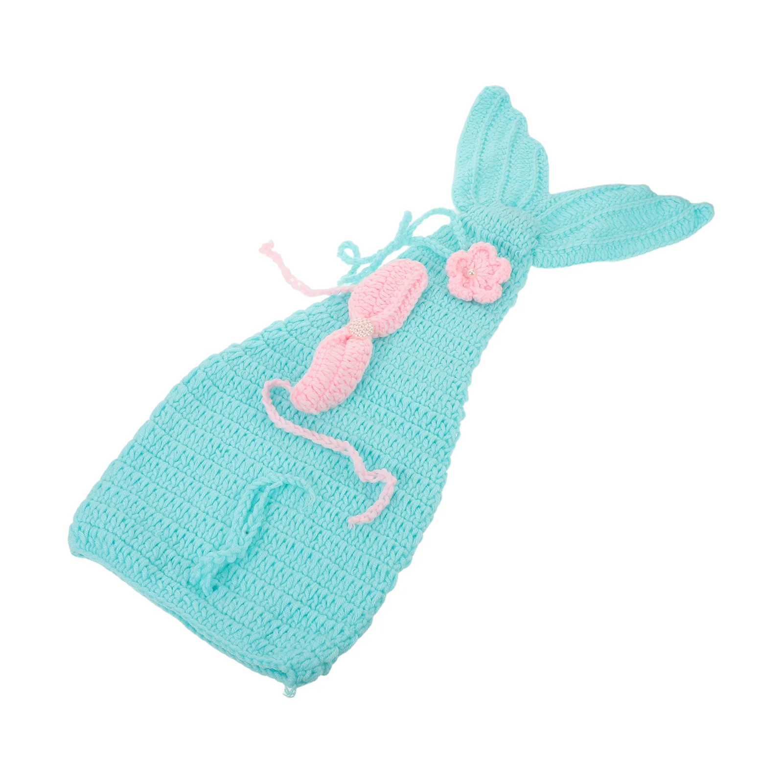 

Pearl Photography Props Girl Milk Cotton Thread Newborn Dress for Photoshoot