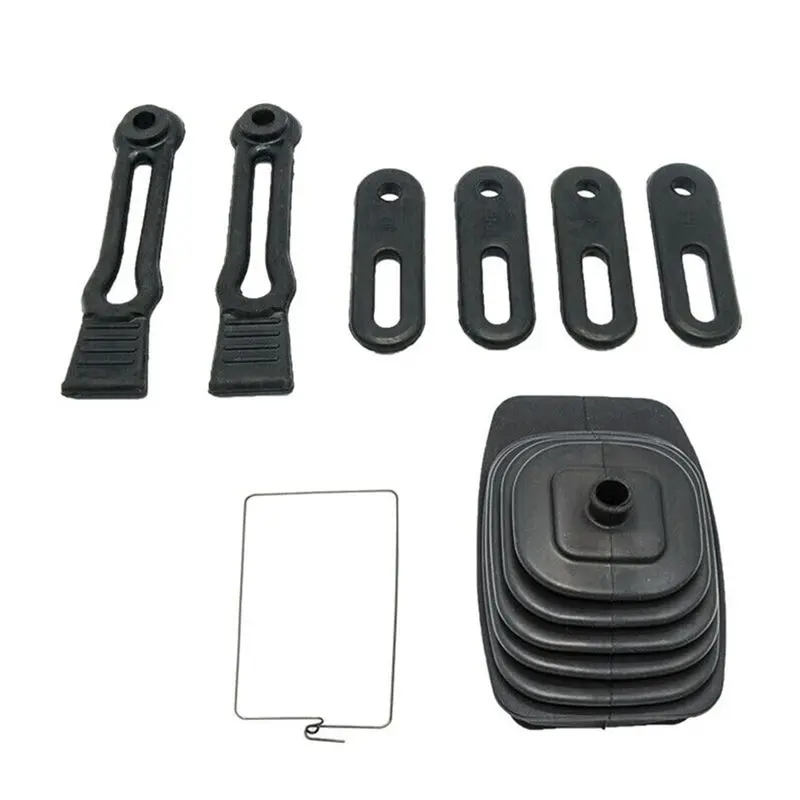 Gear Shift Boot+Hood Strap Door Rubber Return For HISUN MASSIMO YS UTV 500 700 Automotive Supplies Black ABS 1 PCS-X67A