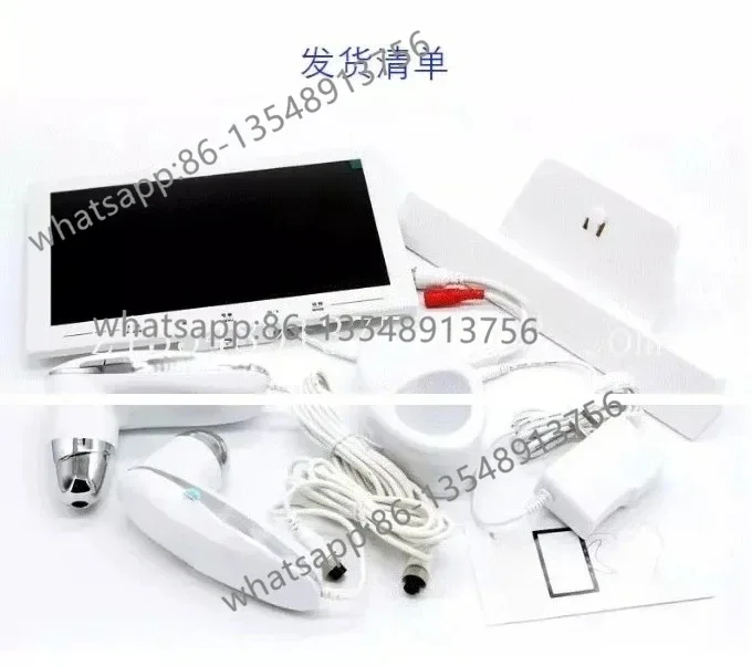 Scalp hair follicle/skin detection, high definition spectroscopy, 50x200x probe