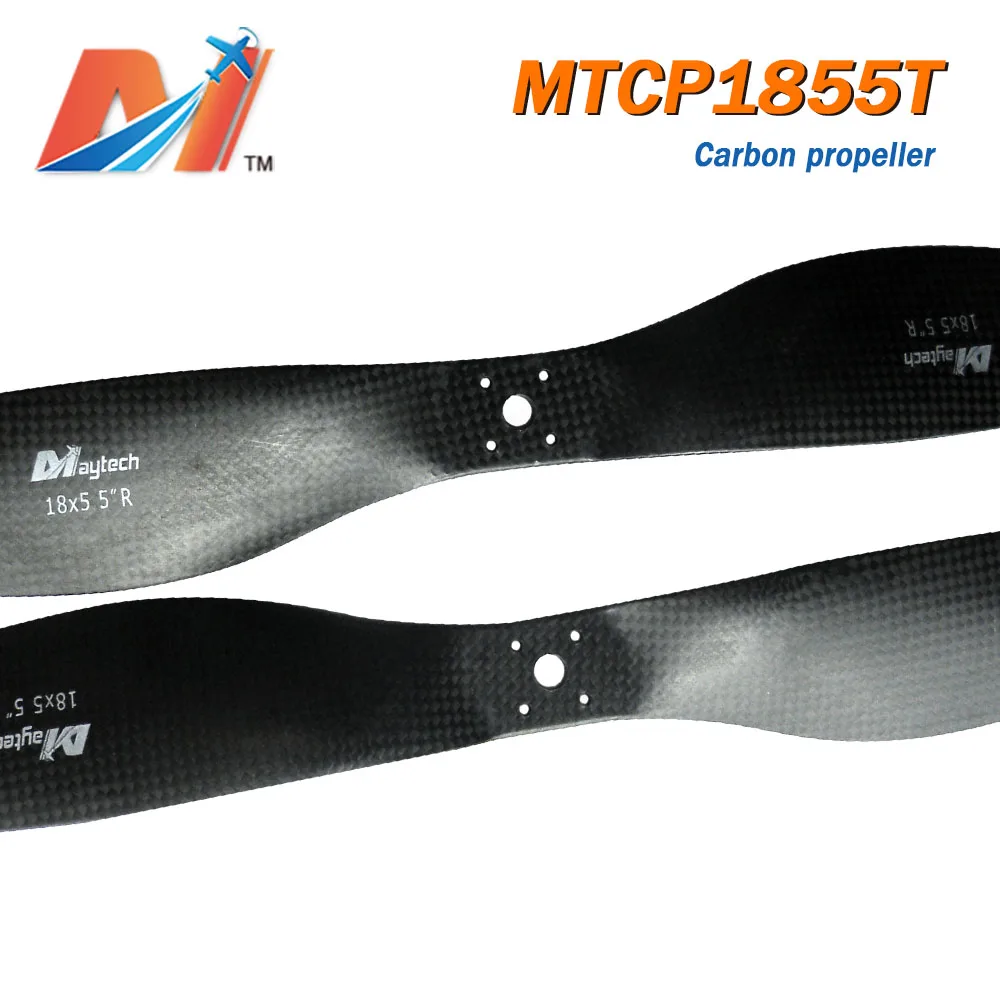 4 Bladen Mayrc 18X5.5 Inch T-Motor Type Vezel Materiaal Carbon Propeller Voor Landbouw Spuiten Drone Helikopter Rc Vliegtuig