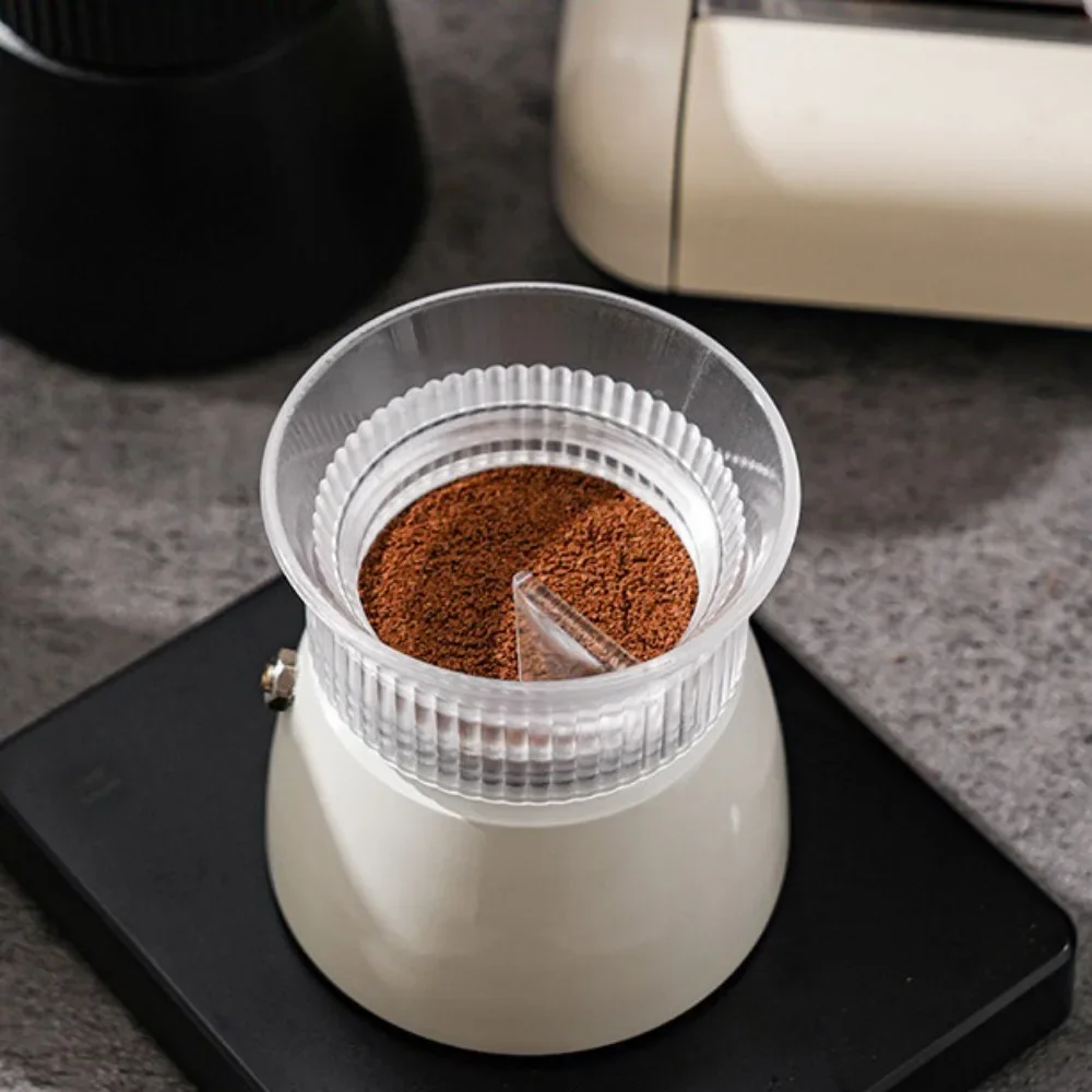 3/6 Cups Moka Pot Coffee Distributor Coffee Powder Distribution Ring Espresso Dosing Ring Espresso Accessory Barista Tools