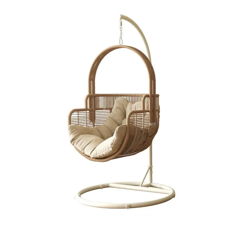xx-Bird's Nest Chair Swing Indoor/Outdoor Rocking Hanging Basket For Balcony/Terrace For Patio Swings For Home