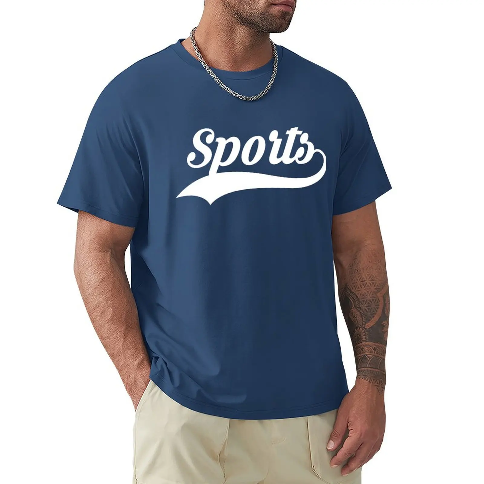 

SPORTS! T-Shirt graphics summer tops plus size tops Men's t shirts