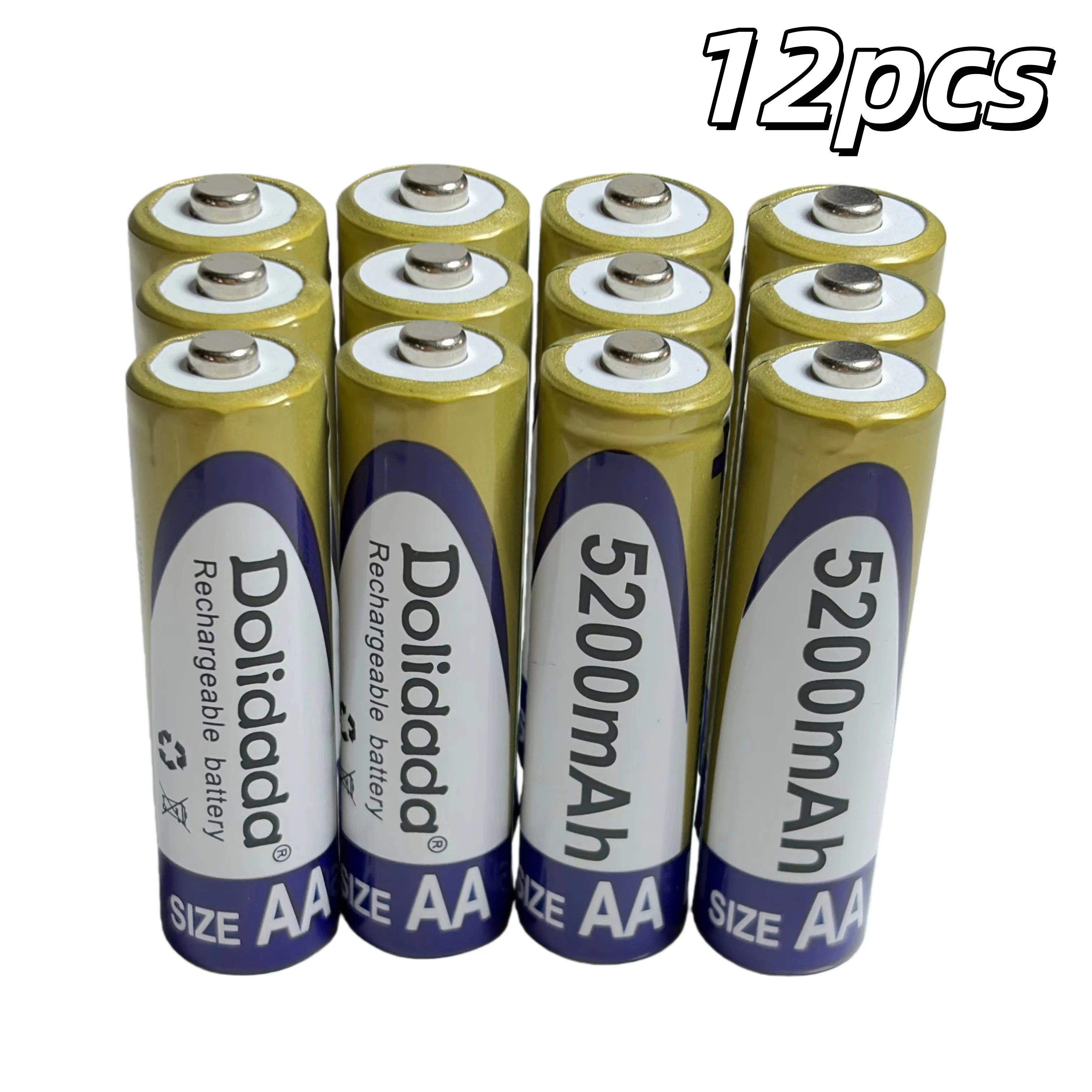 4-20 SZT. Baterie AA 1.2V Ni-Cd Akumulatorowe o Wysokiej Pojemności do Zabawek, Mini Kamer, Lamp LED i Urządzeń o Dużym Poborze Prądu — zdjęcie produktu 4