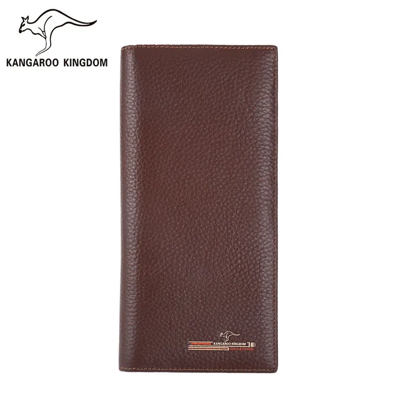 

Luxury Men Wallets Genuine Leather Long Wallet Famous Brand Male Card Holder Purse Fashion
