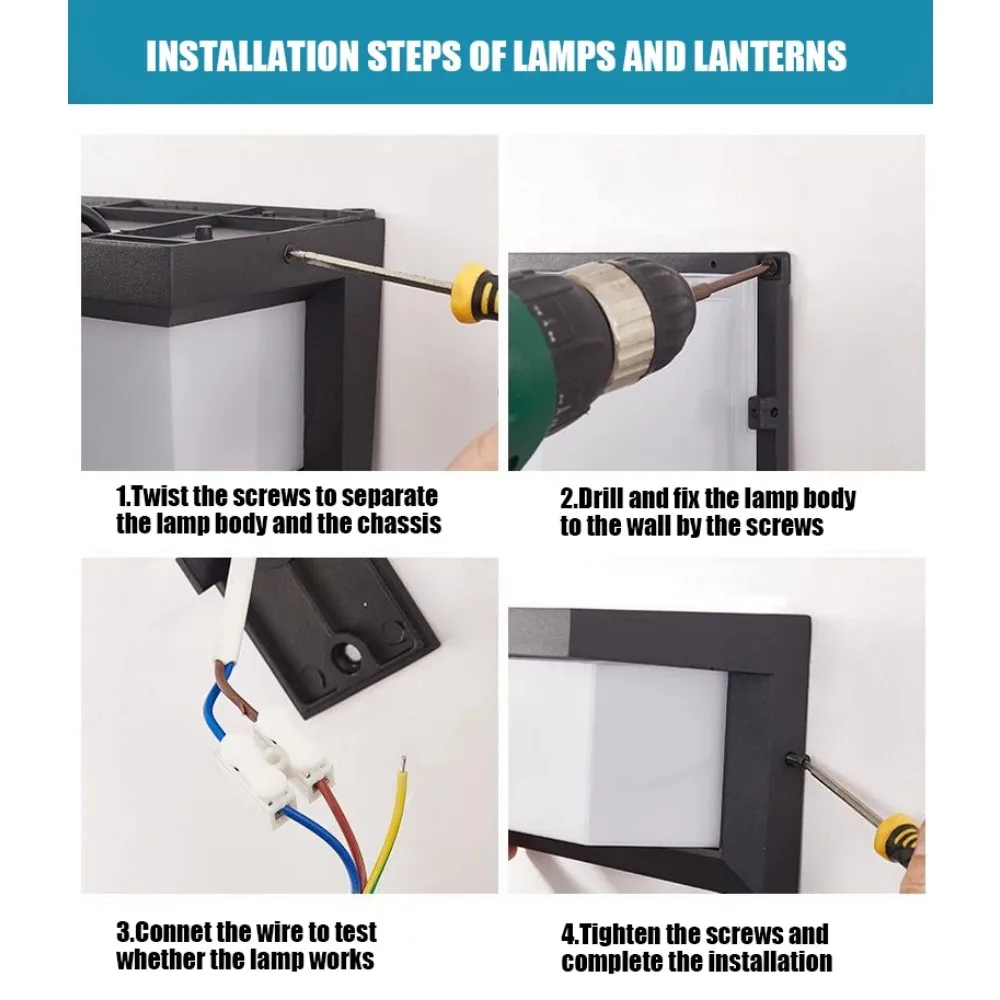 Neues Design LED Außenwand leuchte wasserdicht IP65 LED Außen leuchte Außenwand leuchte Außen beleuchtung LED