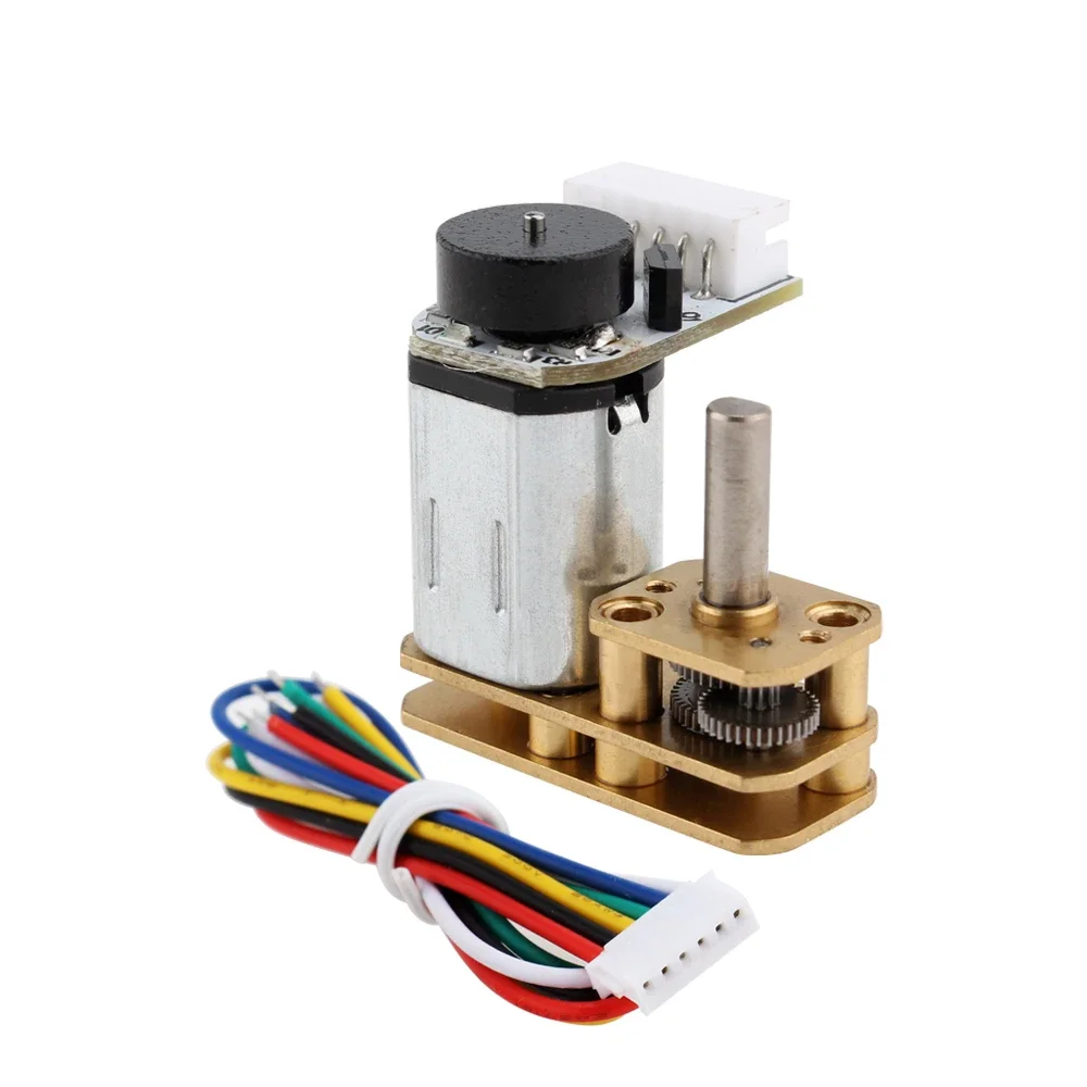 1024-N20 DC gear Hall encoder Motor 3V 6V Inversion AB Phase Speed measurement quality motor