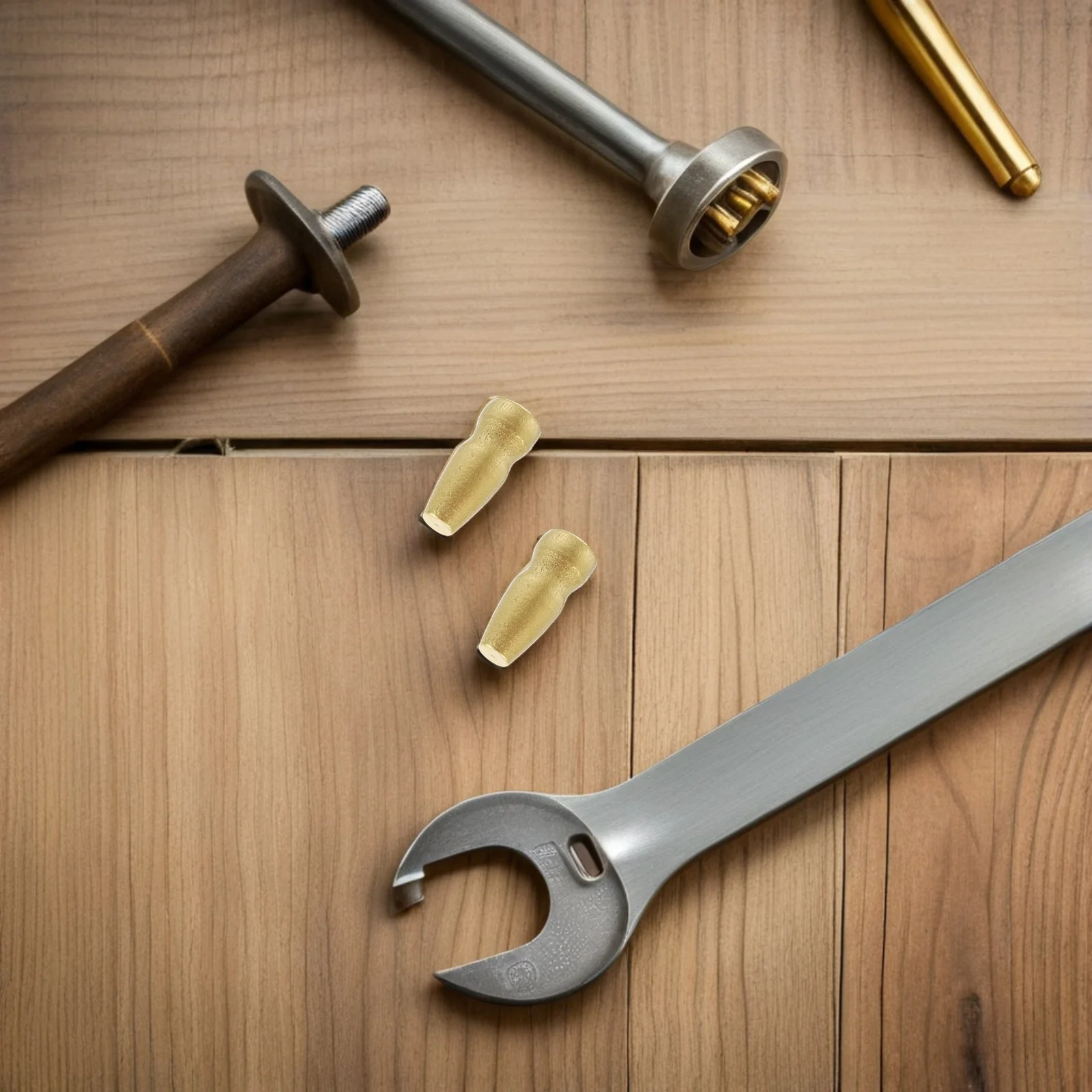 

25Pcs Flagpole Finials Wooden Handheld Flagpole Topper 5Mm Id Decorative Outdoor Garden Flag Accessories Replacement Parts