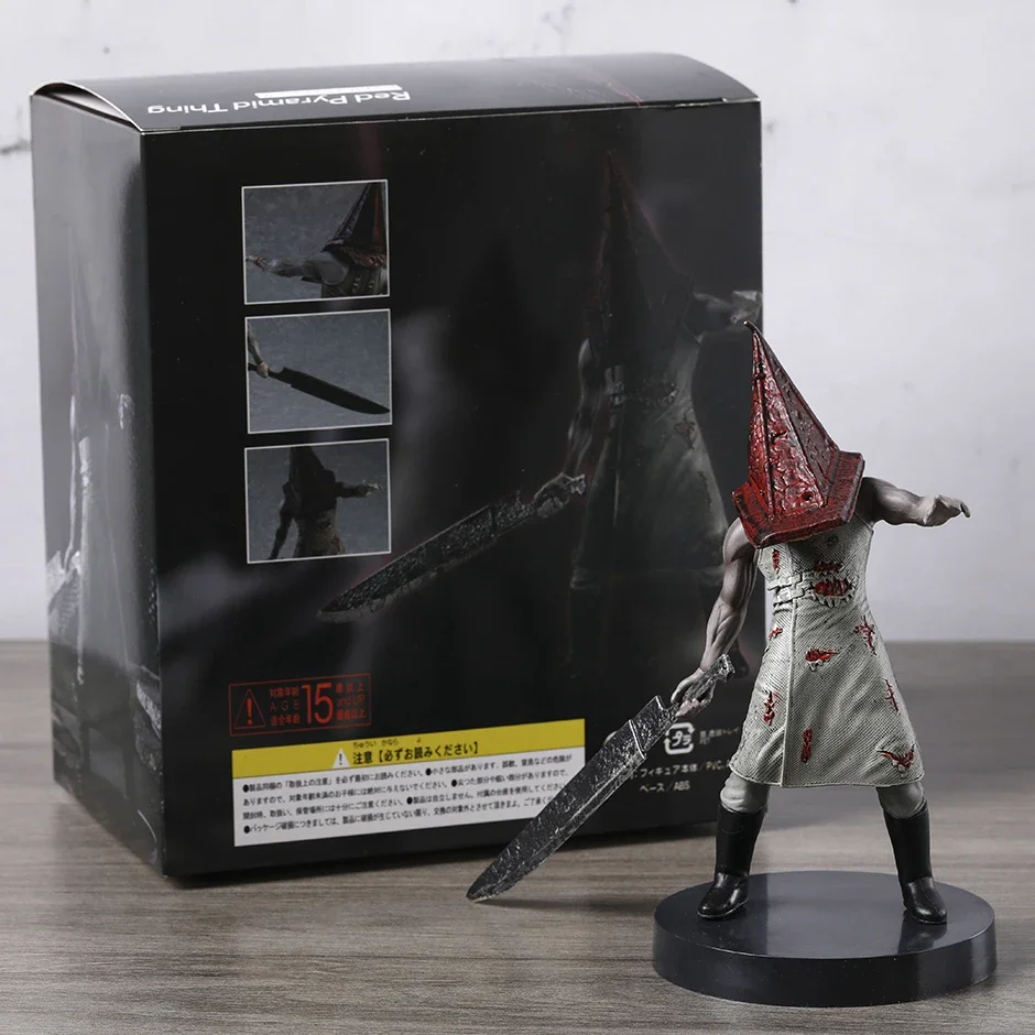 Silent Hill Red Pyramd Thing Figurine Doll Collectible Model Decoration Toy