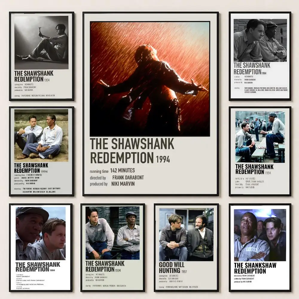 movie The Shawshank Redemption Poster HD Poster Warm Home Decoration Suitable for Bedroom and Living Room Gifts Giving
