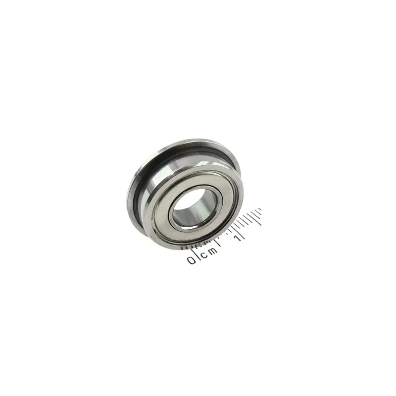 Flange bearing F698zz inner hole 8mm outer diameter 19mm thickness 6mm F698 bearing with ribs wholesale
