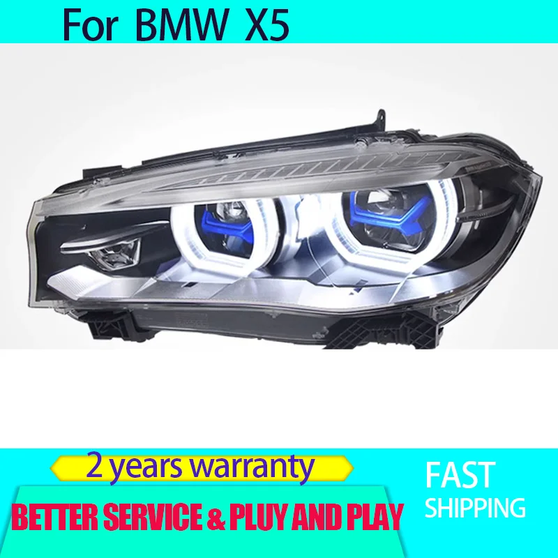 

Car Styling for BMW X5 F15 Head Lamp 2013-2019 X6 F16 Headlight DRL Turn Signal Low High Beam Projector Lens