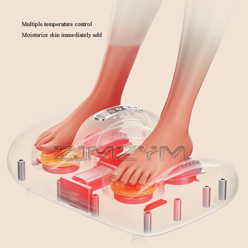Automatic Foot Massager Vibration Electric Heated Calf Feet Massager For Therapeutic Improve Legs Blood Home Foot Massager