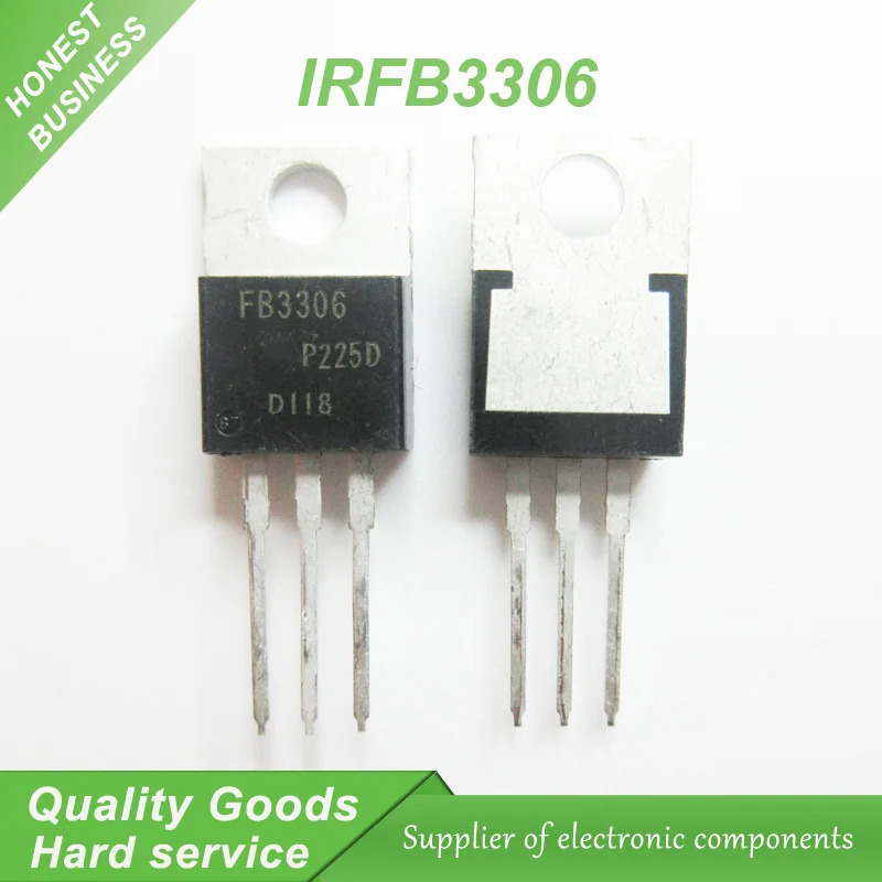 Free shipping 5pcs/lot IRFB3306 RFB3306PBF TO-220 60V 160A new original