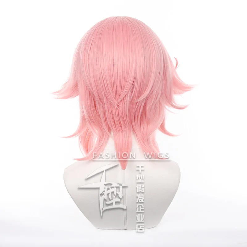 Game Genshin Impact Dori Sangemah Bay Cosplay Wig Pink Hair Heat Resistant Synthetic Halloween Party Accessories Props