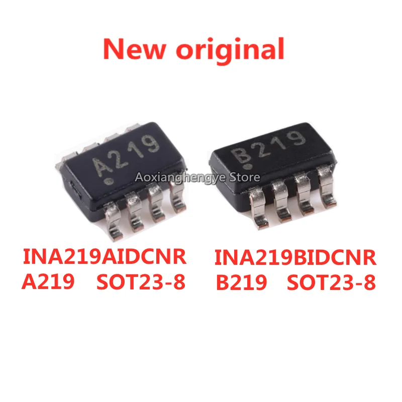 10PCS INA219AIDCNR INA219BIDCNR A219 B219 SOT23-8 INA219 26V I2C Output digital power monitor Voltage monitoring chip