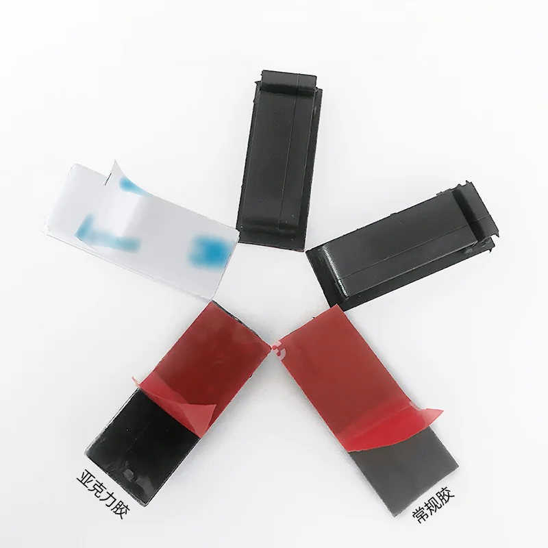 10/20/50PCS Cable Organizer Clips Wire Winder Holder Fone de ouvido Mouse Cord Clip Protector USB Cable Management Clips Wire Manager