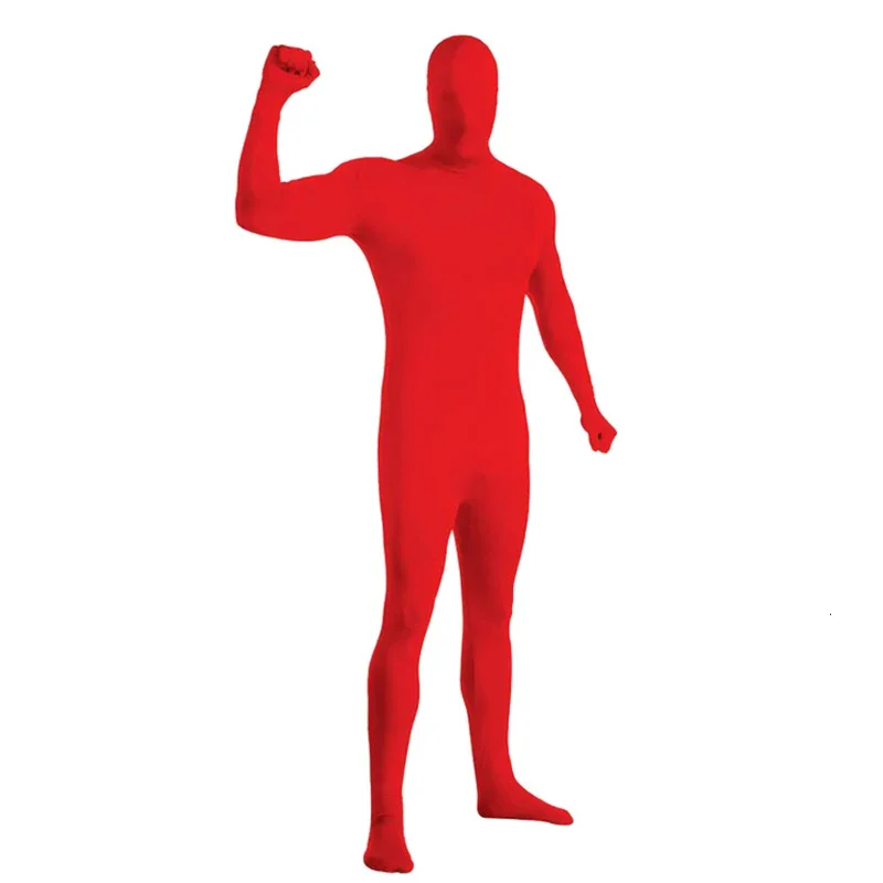 Nowość dla dorosłych dziecko tańczy całe ciało Zentai Cosplay kostiumy Spandex czarny garnitur obcisły kombinezon Halloween mężczyźni kobiety Body