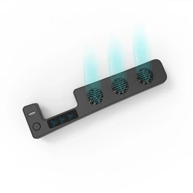 ใหม่ kjh P5ฮับ UHD/de สำหรับ PS5คอนโซลเกมแบบบางพัดลมทำความเย็นหลังพัดลม3ตัวอุปกรณ์ระบบระบายความร้อนสำหรับเล่นเกม