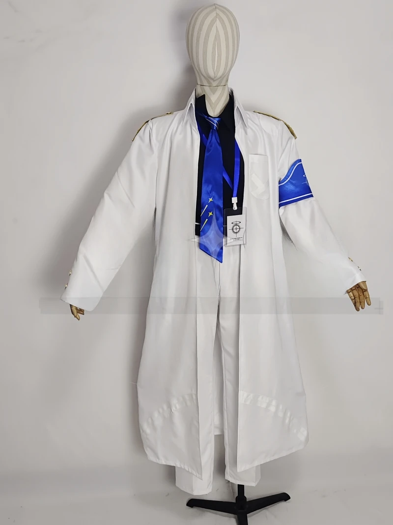 Jogo Azul Archive Cosplay Costume para Homens e Mulheres, Roupas de Trabalho Escolar, Roupas Halloween, Uniforme New Suit
