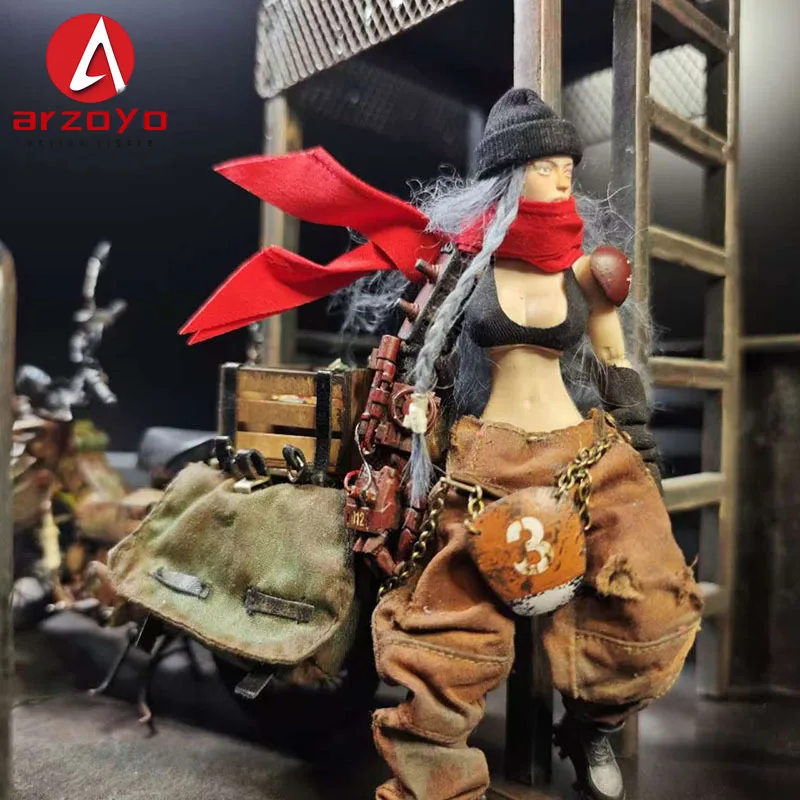 1/12 Scale Scarf Wire Shaped Mech Ribbon Clothes Accessories Model Fit 6'' Female Male Soldier Action Figure Body Dolls Toys