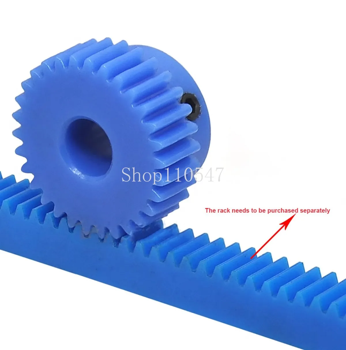 1 Mod Blue Nylon Spur Gear Motor Gear 15T-45T 1M Mechanical Transmission Plastic Gears Bore 4/5/6/7/8/10/12/14/15mm
