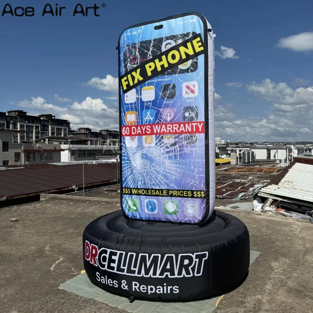 

Giant Inflatable Phone Model Fun Advertising Inflatable Phone Prop for Shops, Events & Promotions
