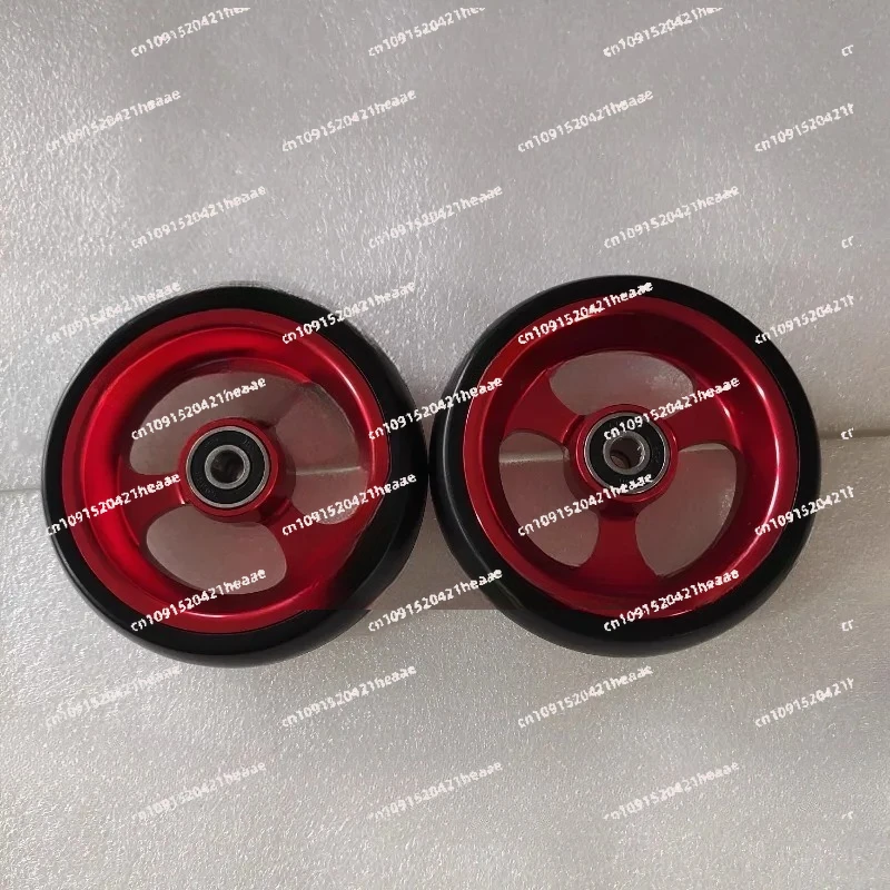 Suitable for  Sports wheelchair 4 inch front small wheel aluminum alloy wheelchair accessories