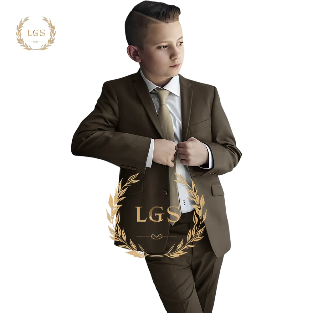 Boys 2 Piece Suit Formal Suit - Elegant and customizable apparel for casual events, special occasions and weddings